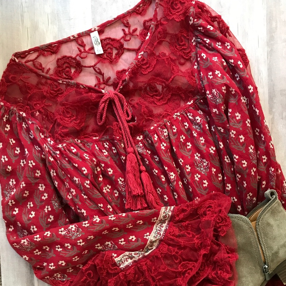 Free People//  Flowy Dress